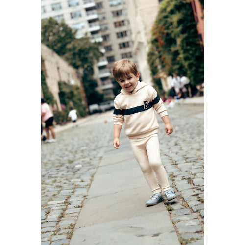Bondoux Pinstriped Footie
