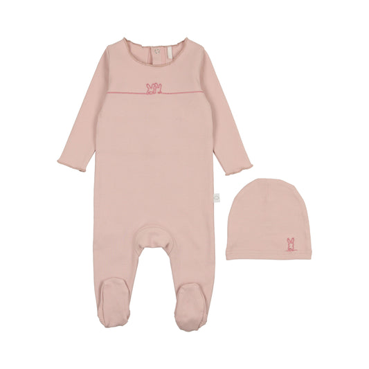 Pouf Bunny Graphic Footie Girl