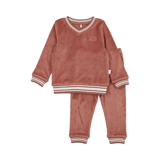 Pouf Velour Varsity PJ Girl