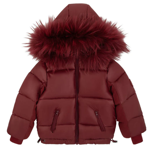 Bondoux Ribbed Detail Jacket (girl)