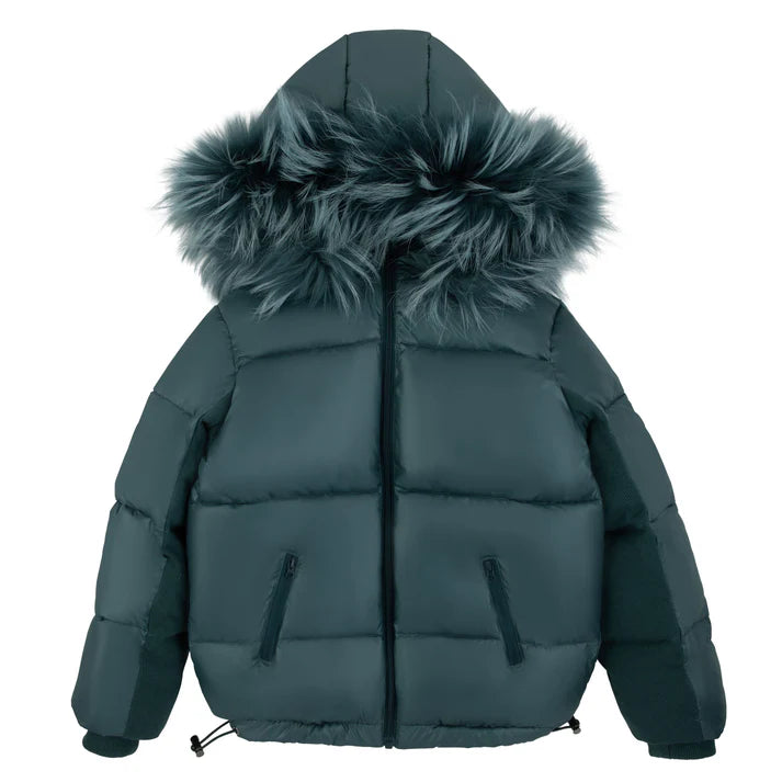 Bondoux Ribbed Detail Jacket