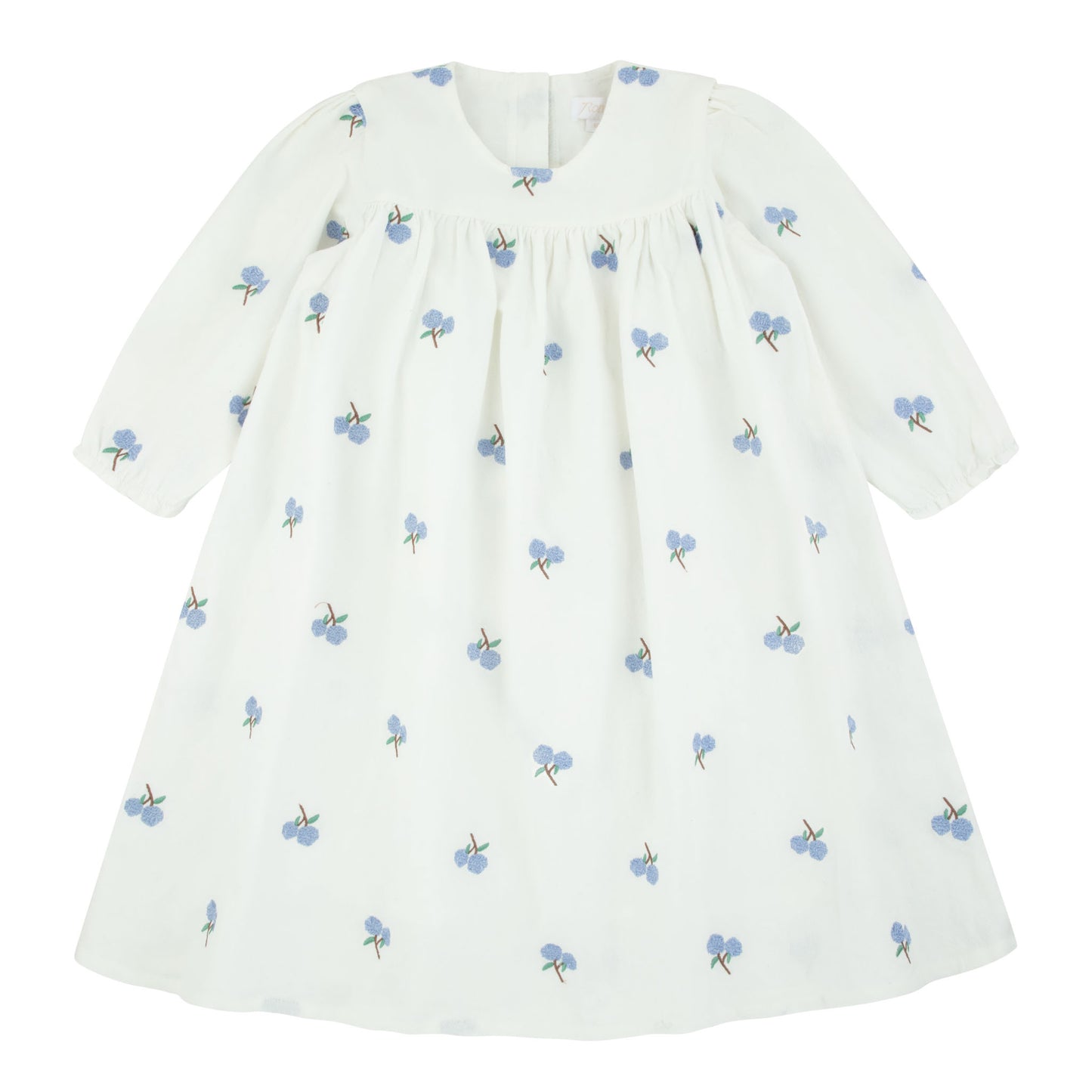 Rompp Embroidered Dress 3/4 Sleeves