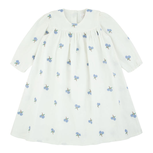 Rompp Embroidered Dress 3/4 Sleeves