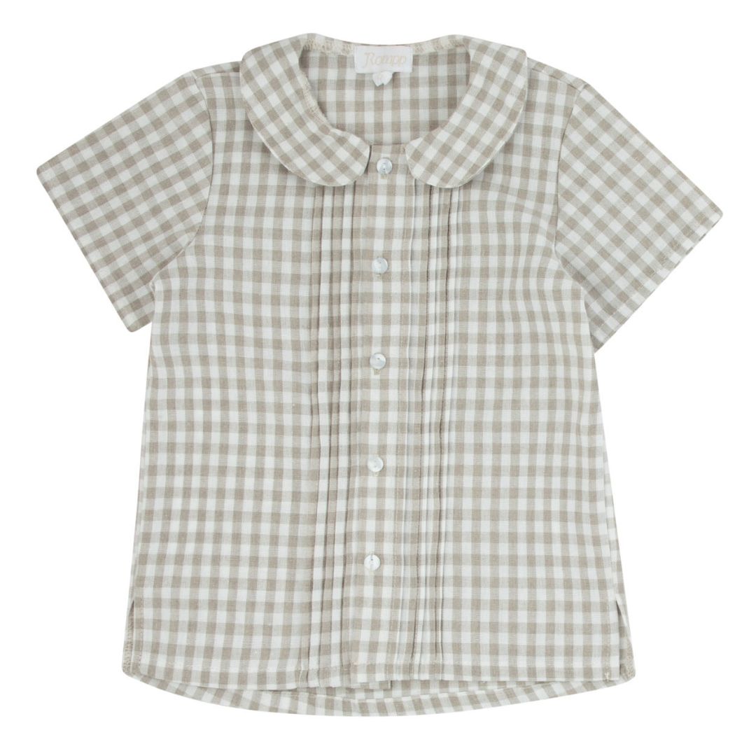 Rompp Gingham Boys Shirt
