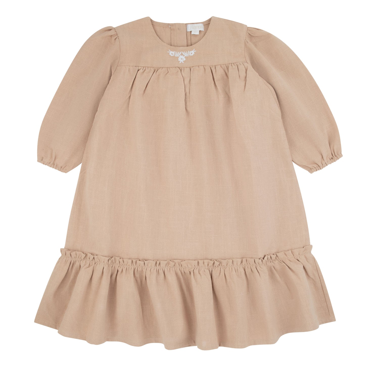 Rompp Textured Dress 3/4 Sleeves