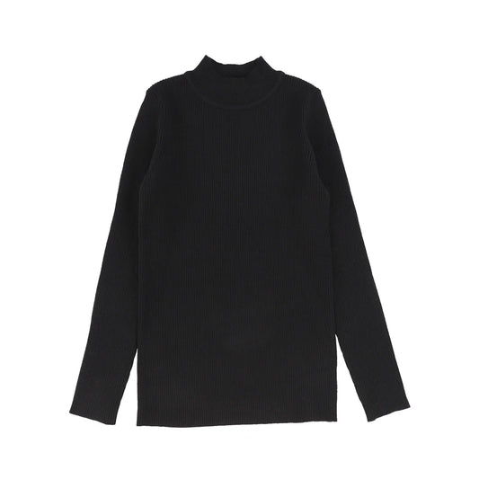 K&K Rib Mock Neck