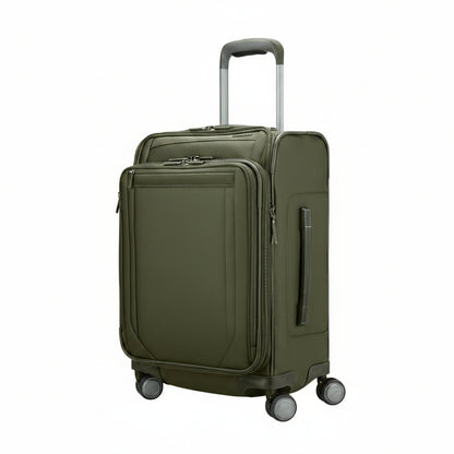 Samsonite Lineate Softside Expandable Luggage with Spinner Wheels (Carry-on, Cedar Green)