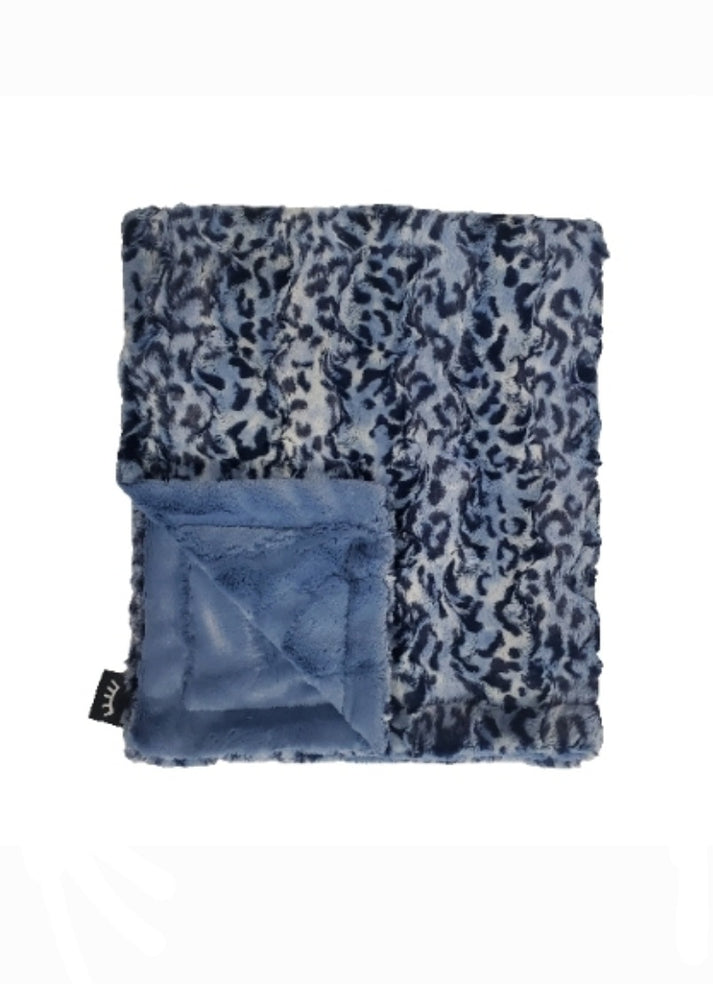 Winx+Blinx Gator Cobalt Minky Blanket
