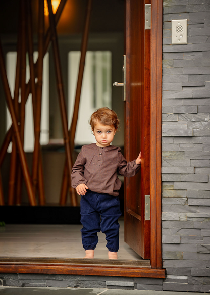 Jolie Gingham Boy Set