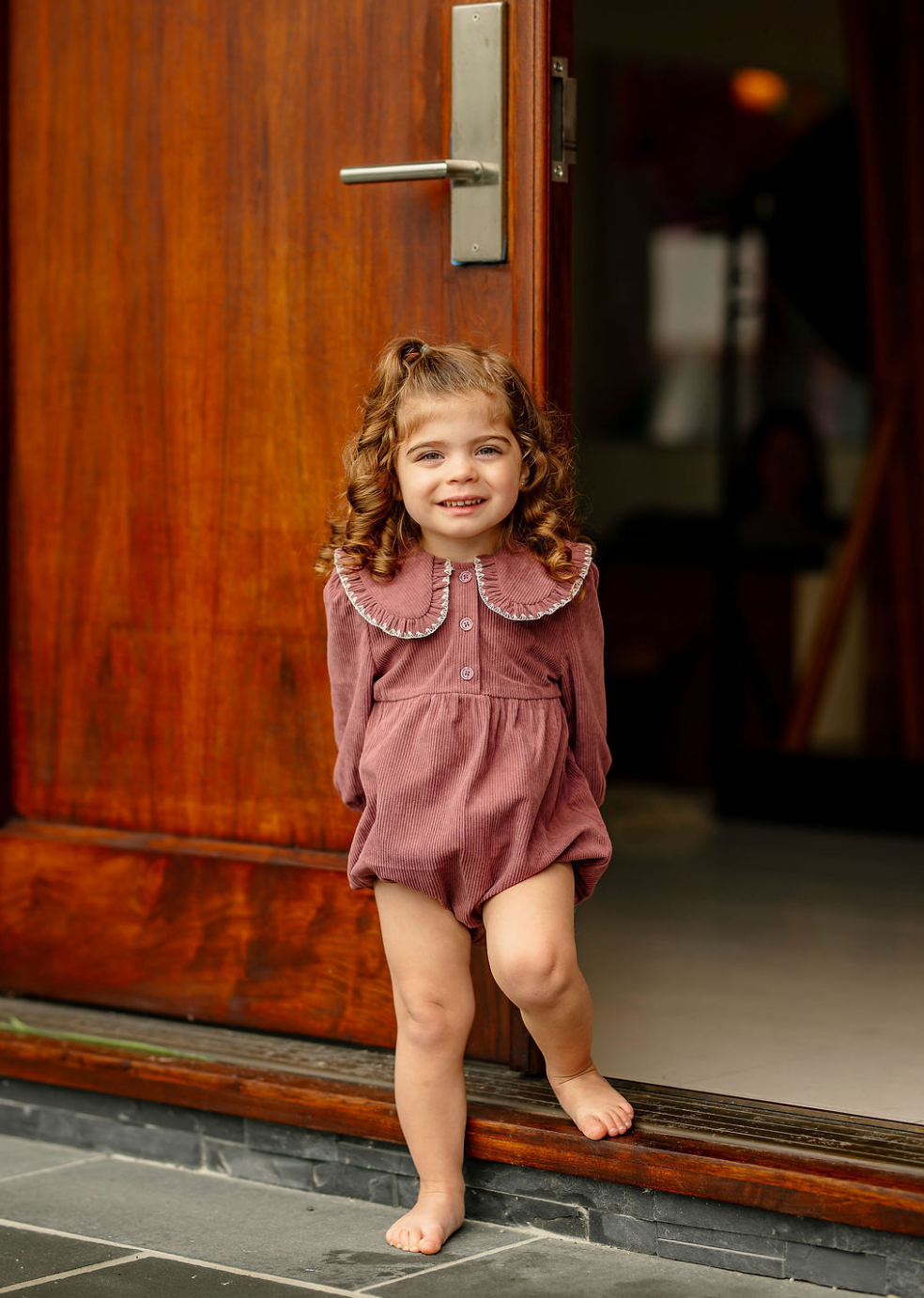 Jolie Cord Romper