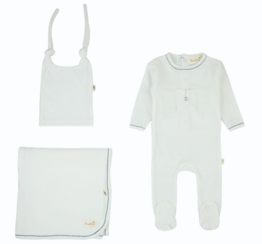 Bondoux Stitched Full Sets W/blanket