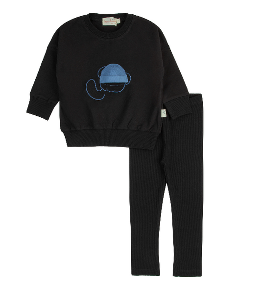 Bondoux Simple Corduroy Toddler 2 Piece Set