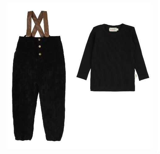 Bondoux Square Embossed Romper w/ Shell