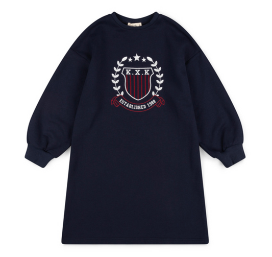 K&K Varsity Straight Dress
