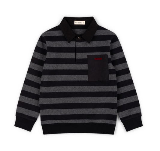 K&K Striped Polo