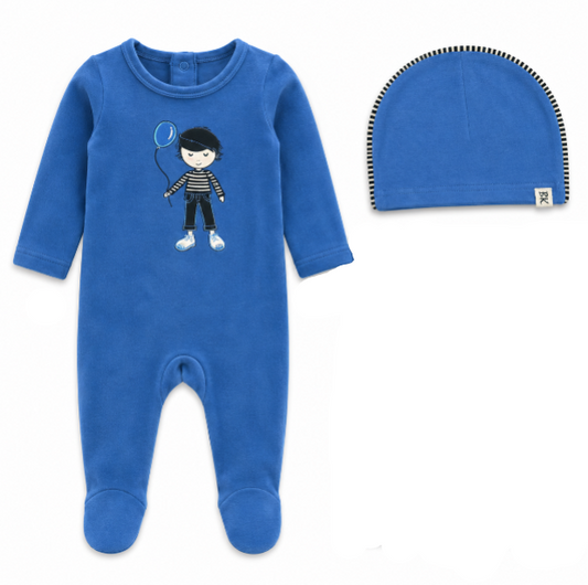 Buckingham Doll Stretchie & Hat