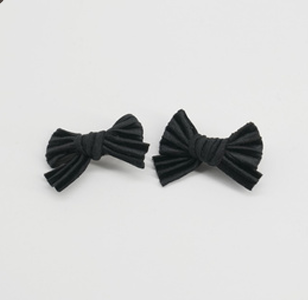 JellyBean Crinkle Velour 2pk Mini Bows