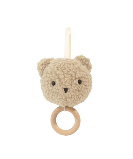 Alimrose Charlie Musical Bear (Oatmeal)
