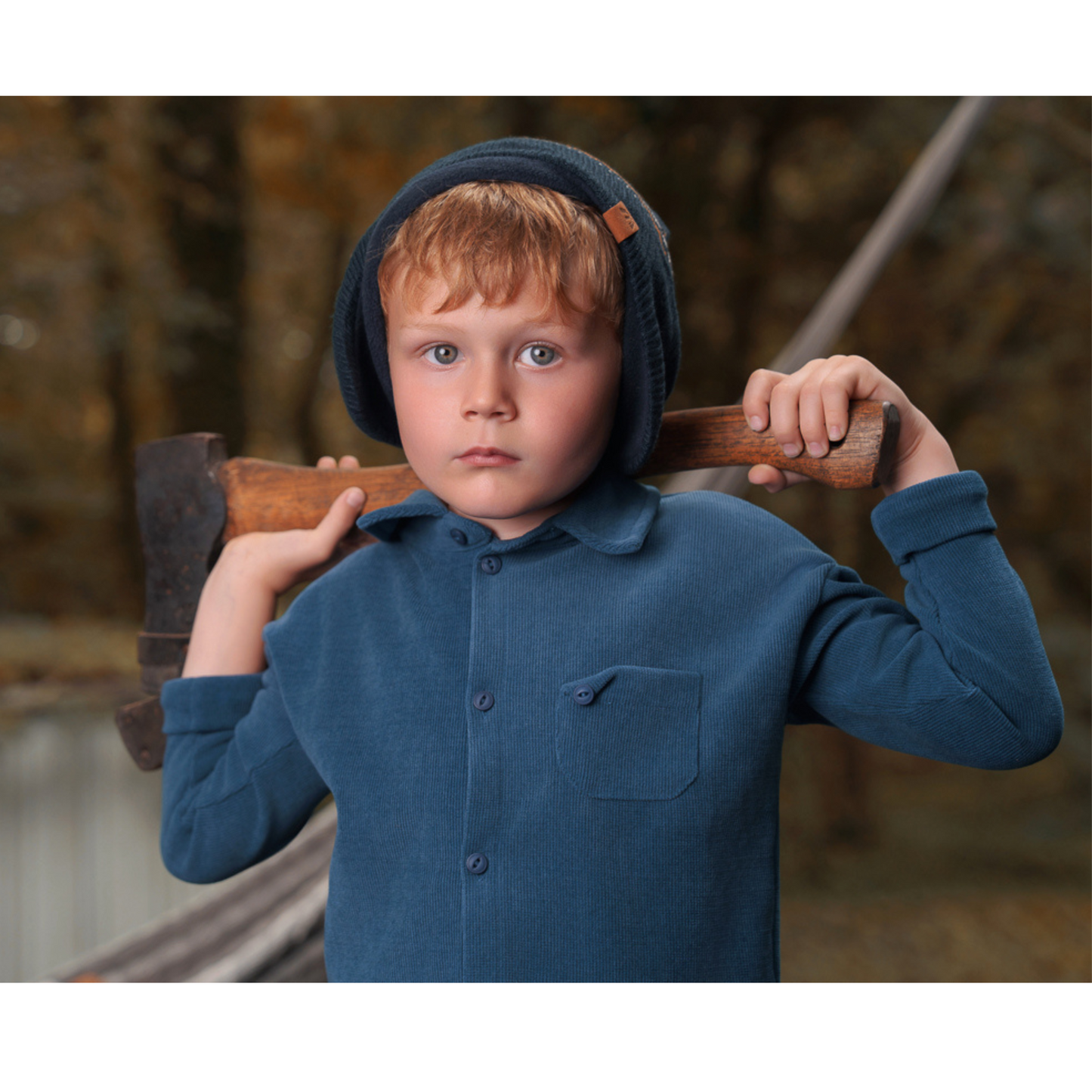 Bondoux Ribbed Corduroy Boys Top