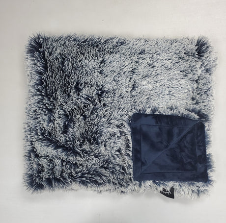 Winx+Blinx Shaggy Frosted Navy Baby Blanket