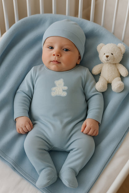 Maniere Sherpa Bear 3pc Set