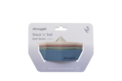 Shnuggle Stack & Sail Bath Boat Toys