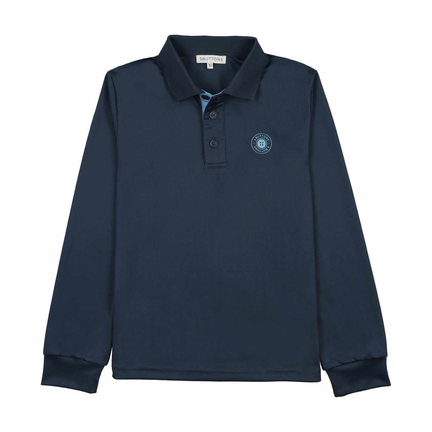 3 Buttons Sport Contrast Polo (aw26/27)