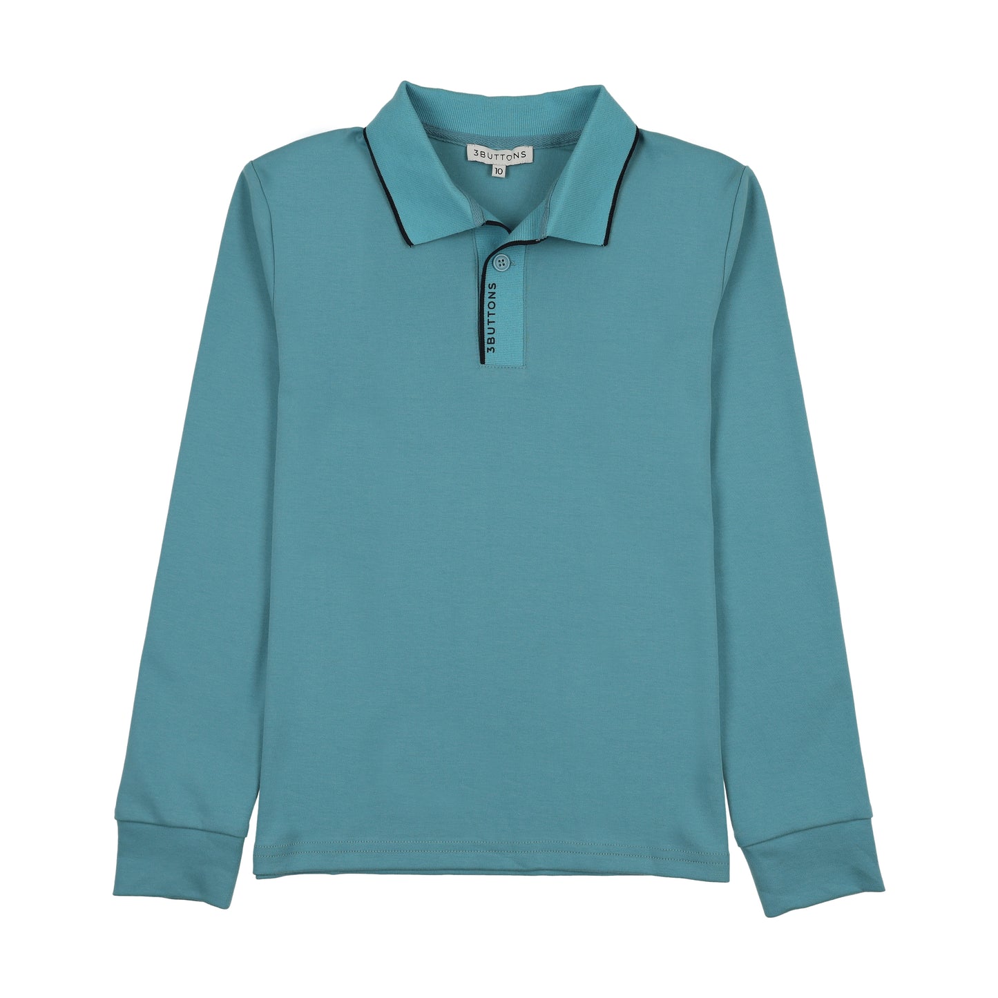 3 Buttons Stripe Edge Polo (aw26/27)