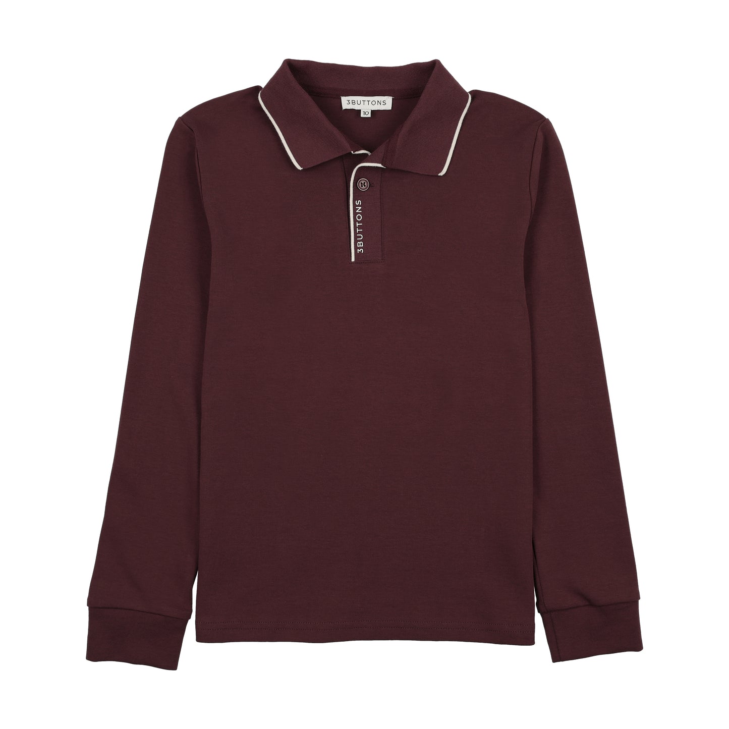 3 Buttons Stripe Edge Polo (aw26/27)