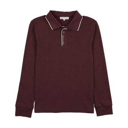 3 Buttons Stripe Edge Polo (aw26/27)