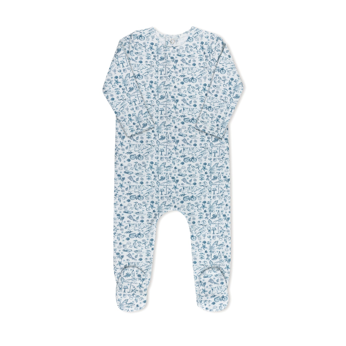 Tricot Summer Print Footie