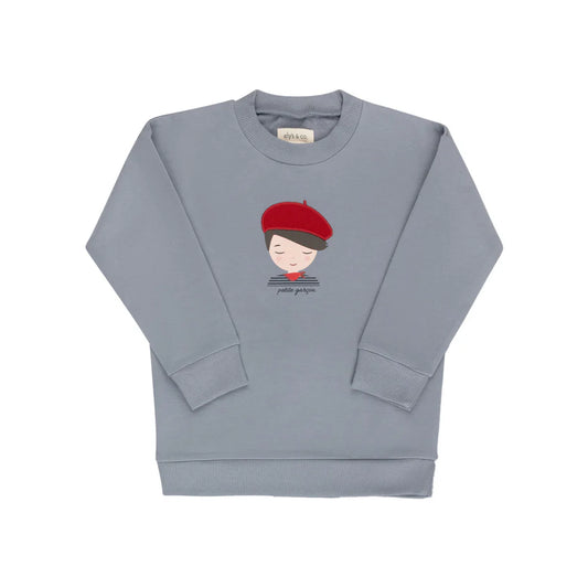 Ely's & Co French Terry French Boy Sweatshirt