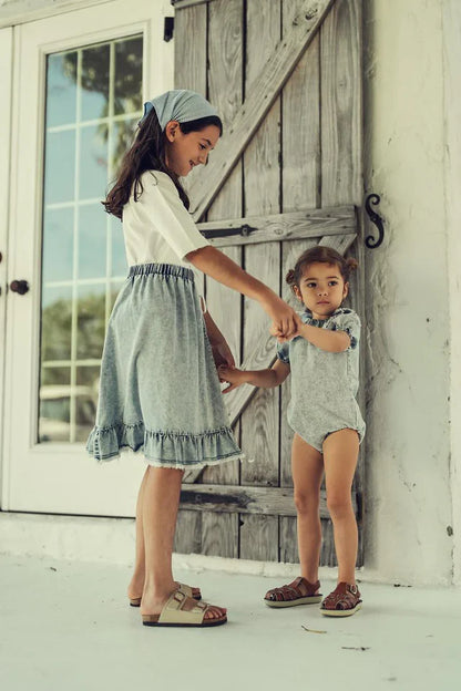 Teela Structure Denim Baby Girl