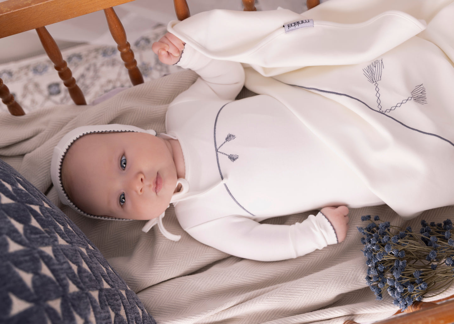 Mini Label Mini Embroidered Tassle 3pc Set