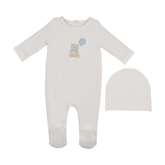 Maniere Teddy Printed 3pc Set
