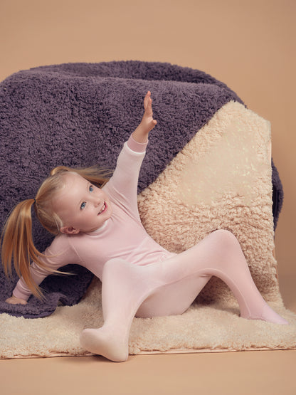 Teela Velour Pocket Footie