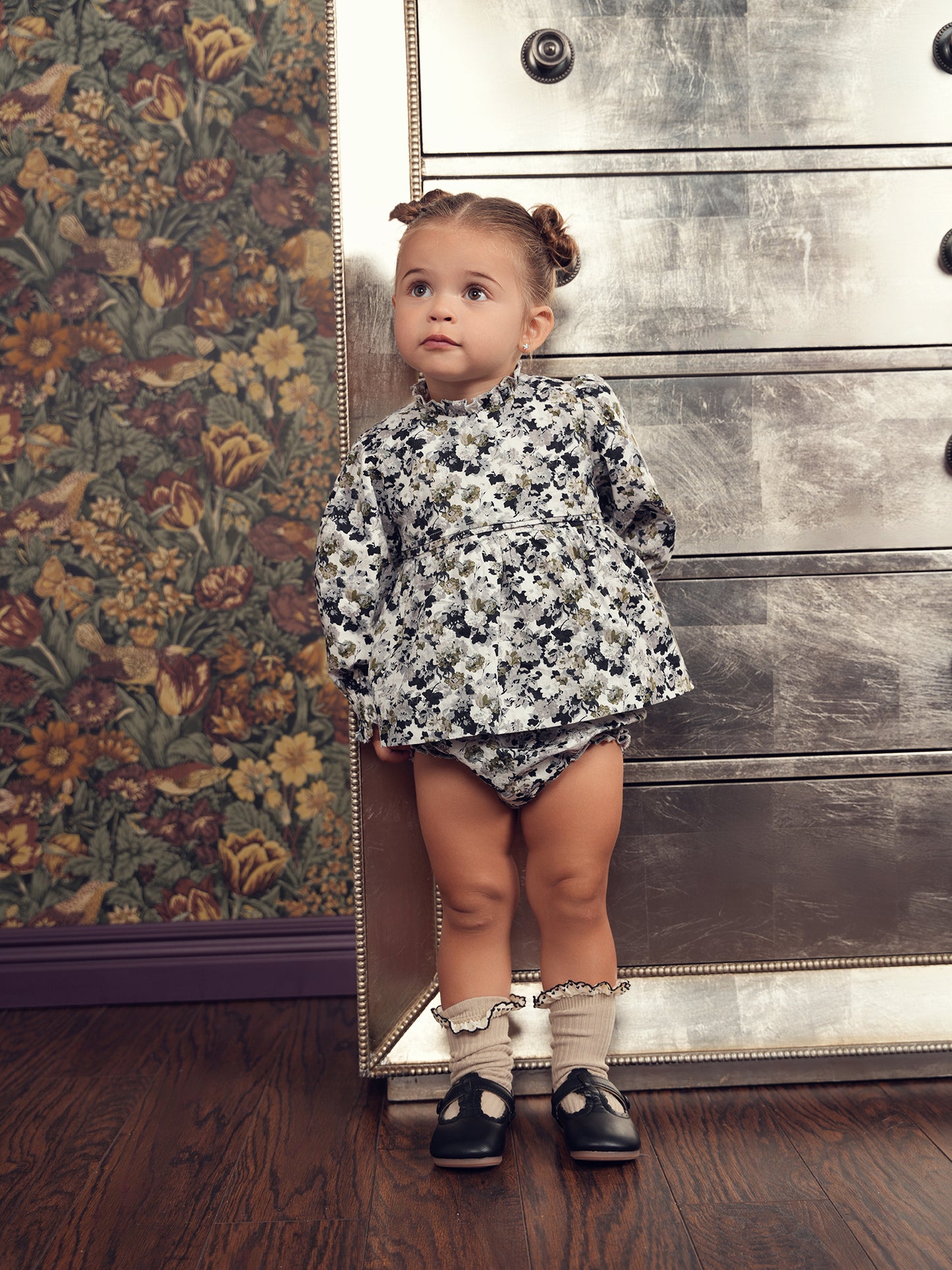 Teela Floral Bloomer Set