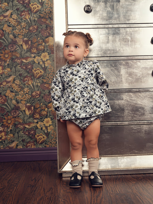 Teela Floral Bloomer Set