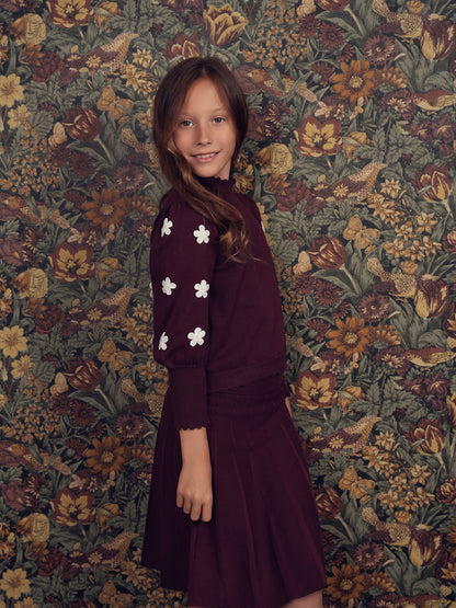Teela Knit Floral Set