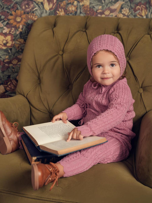 Teela Girl Side Knit Set