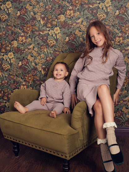 Teela Weave Sweater Set (girl)