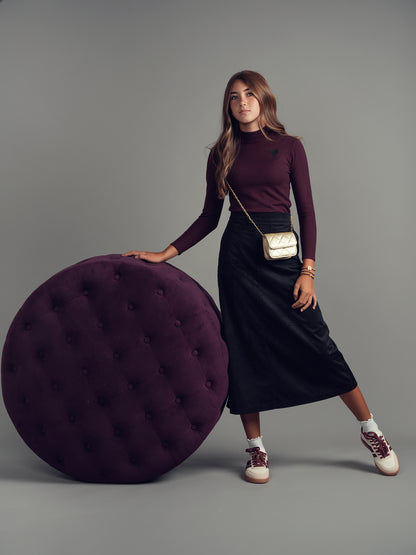 Teela Knit Mockneck