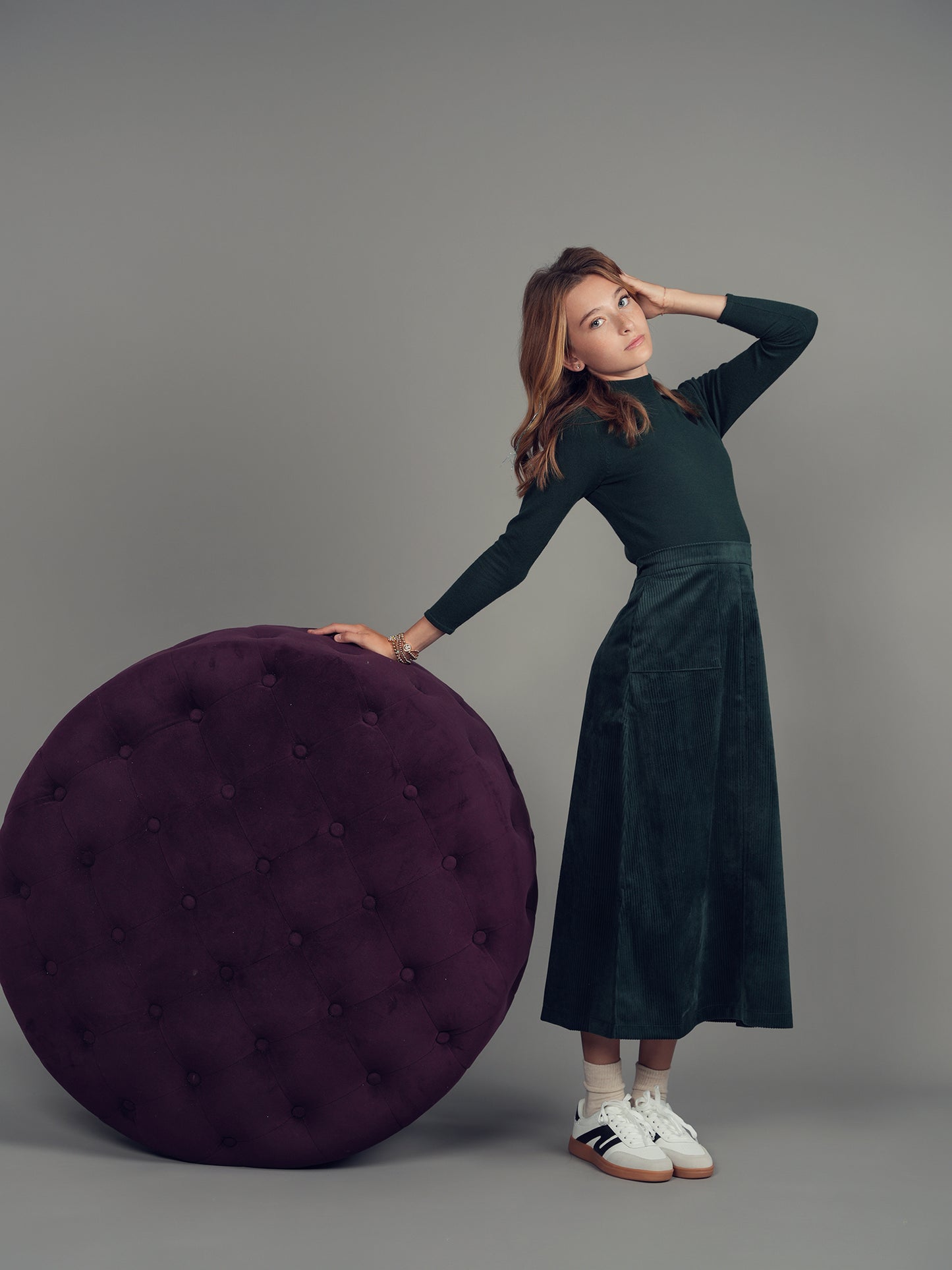 Teela Knit Mockneck