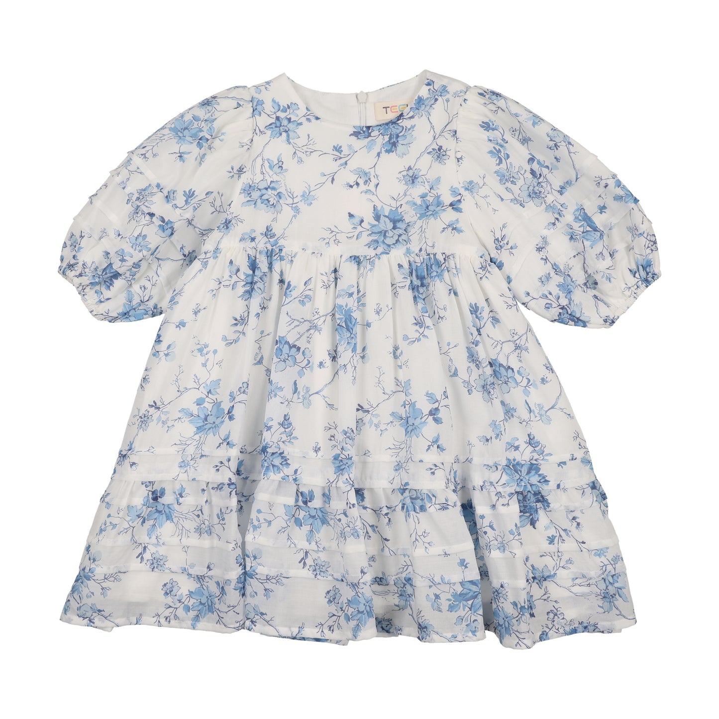 Teela Toile Pleat Dress