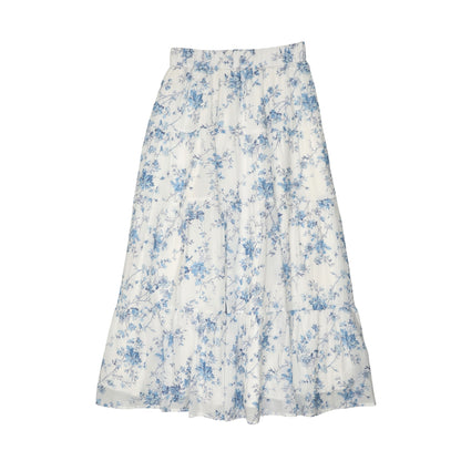 Teela Toile Smocked Skirt