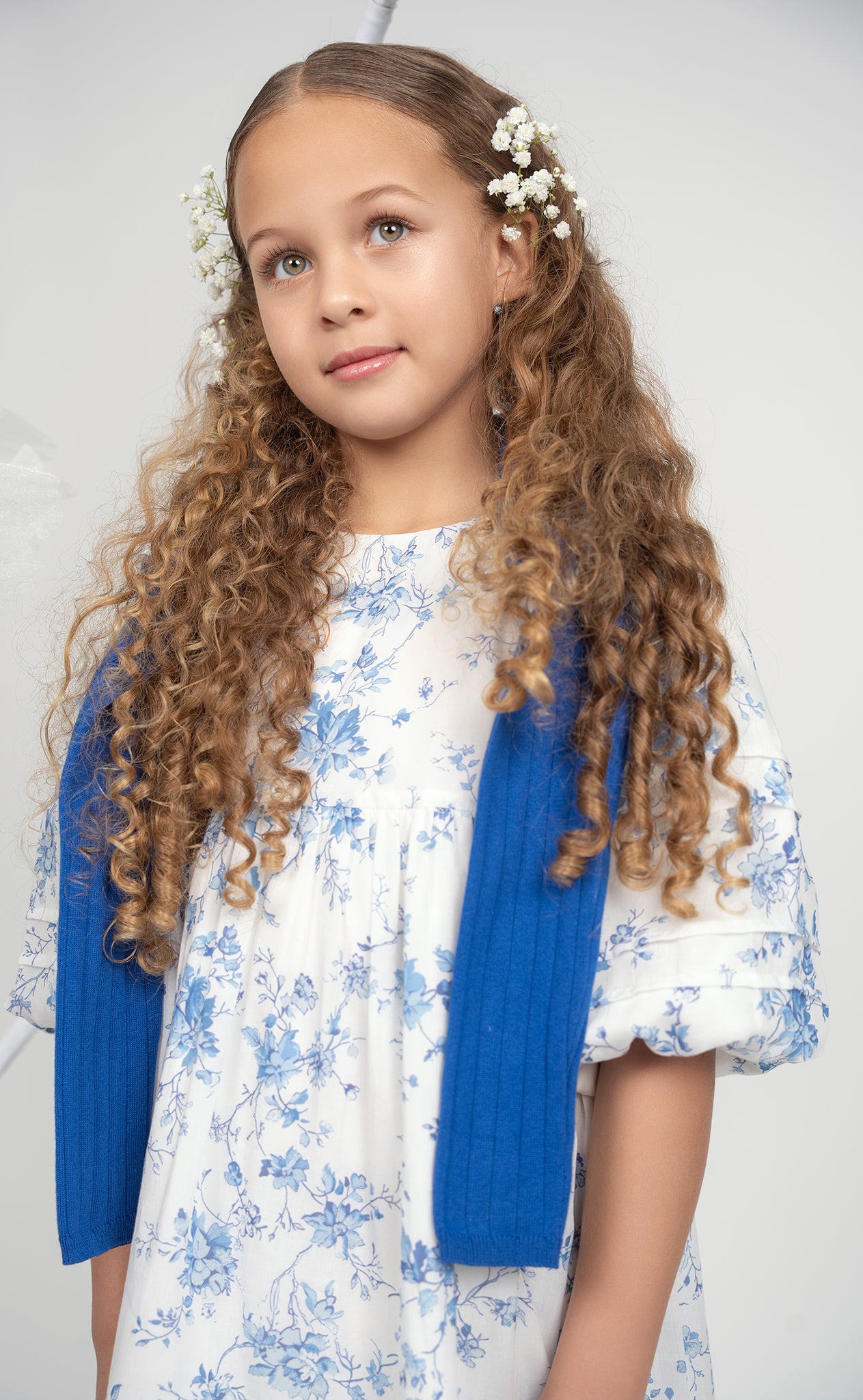 Teela Toile Pleat Dress