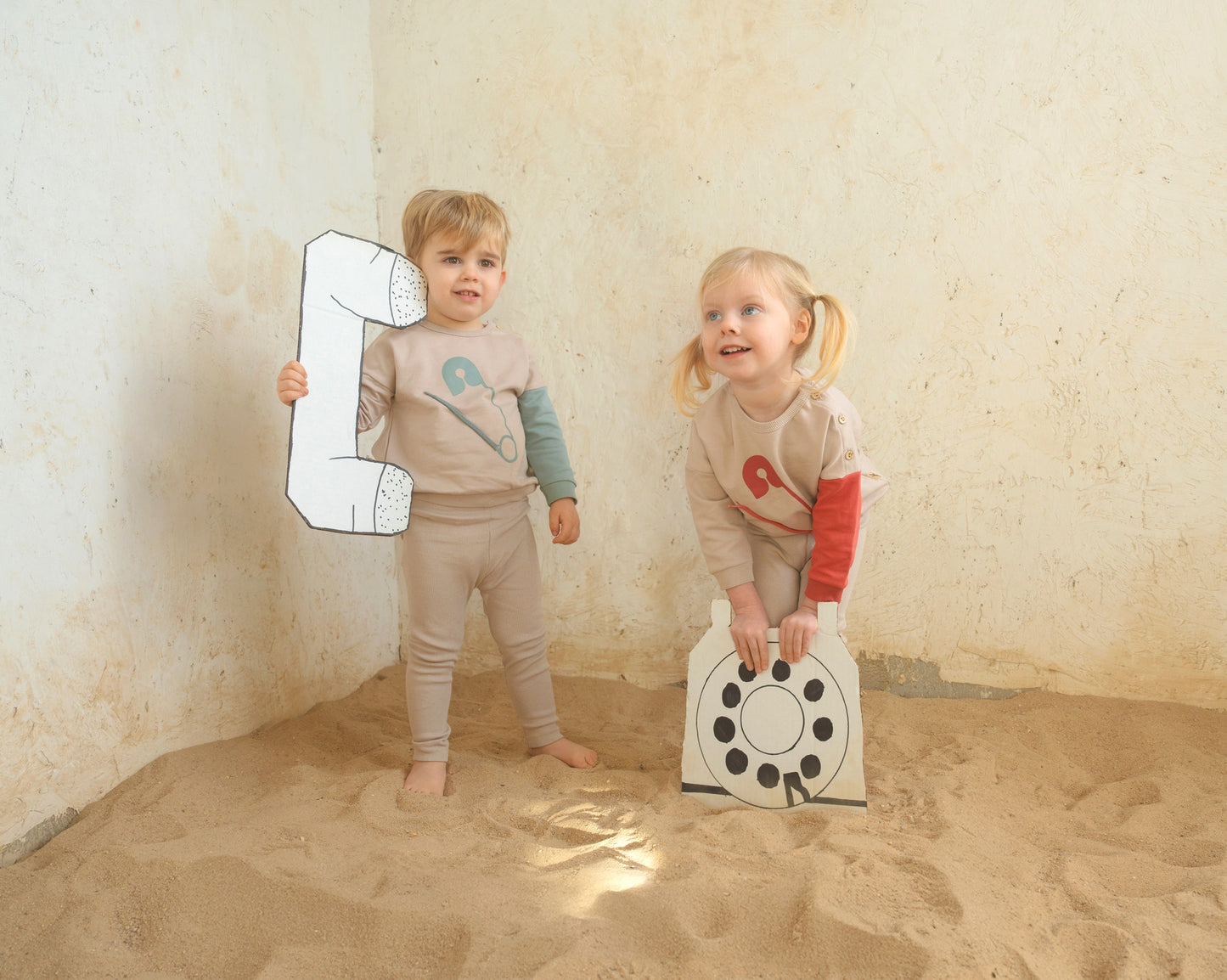 Bondoux Safety Pin 2pc Set (girl)