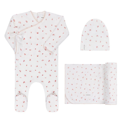 Ely's & Co Velour Cluster Flower 3pc Set