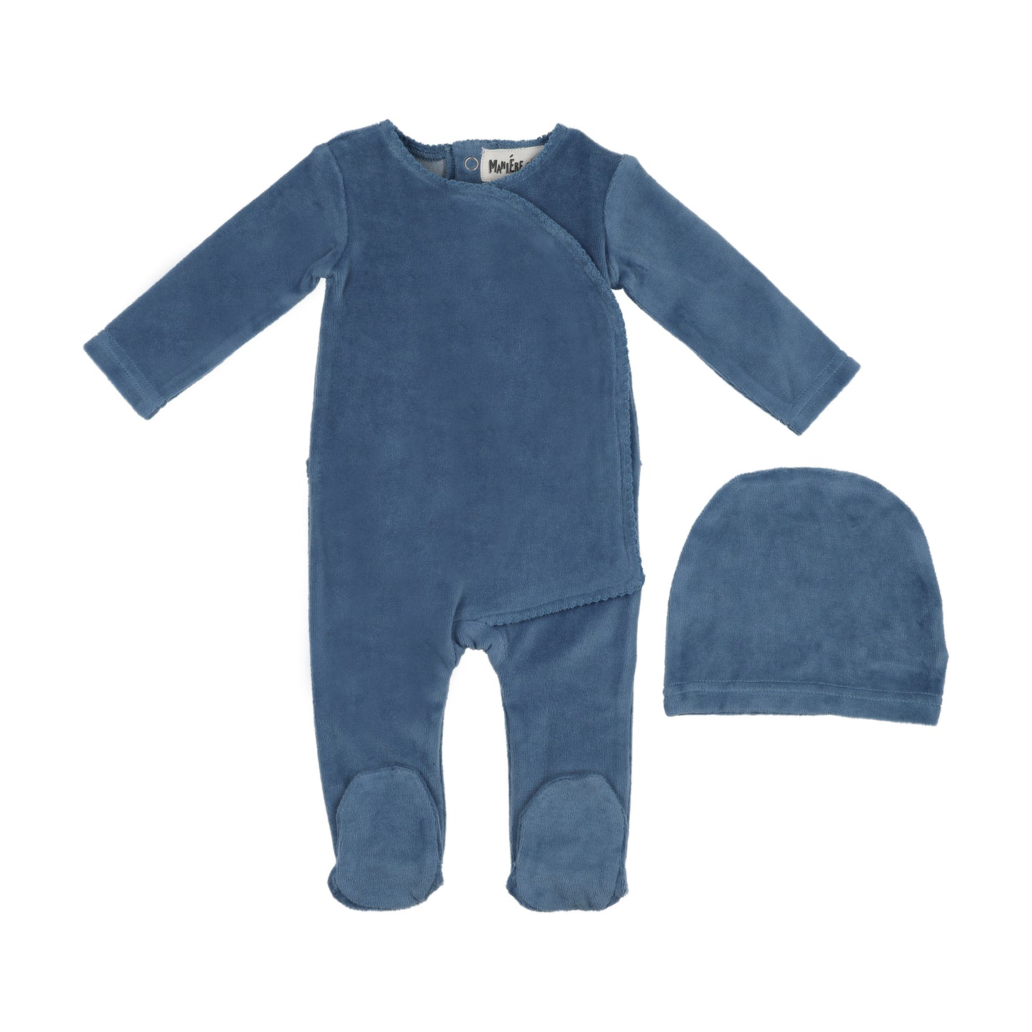 Maniere Velour Wrap Boys 3pc Set