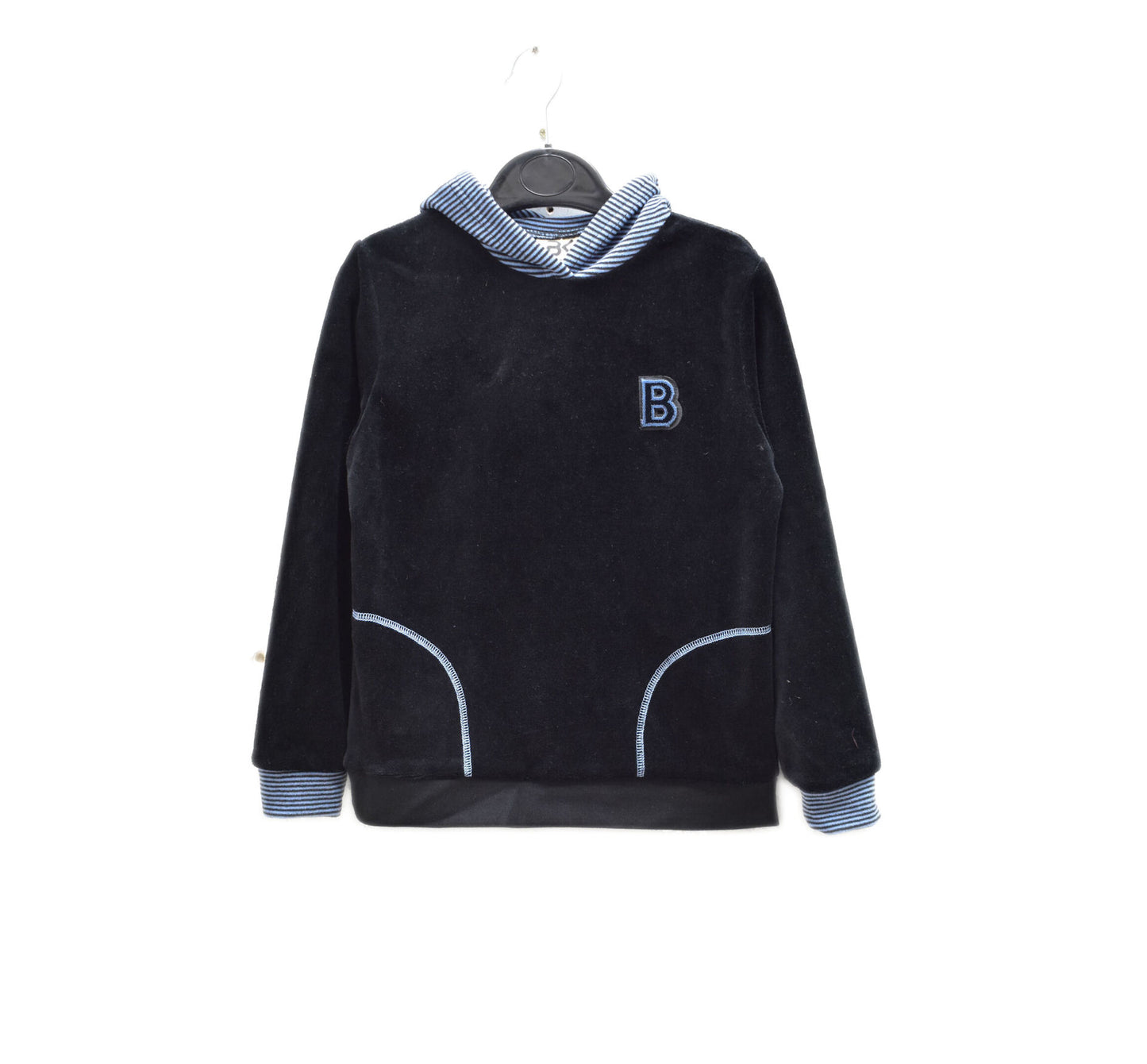 Buckingham Velour Logo Sweater